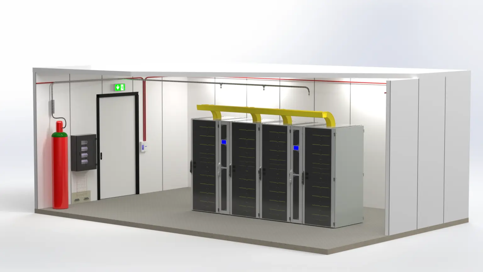 Vaultra IT-Room - indoor | IT Room Light 2_Camera_Best view